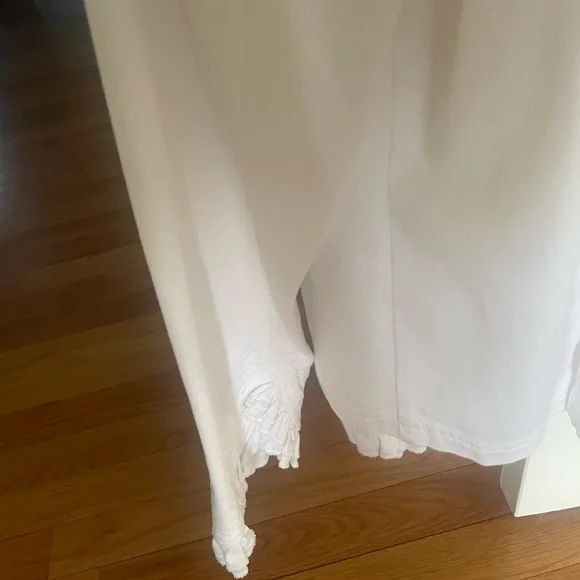 Denim jacket white medium new - Picture 3 of 3